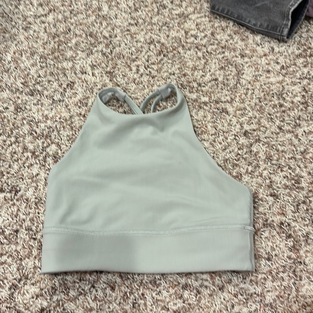 Lululemon Sage Green Bra